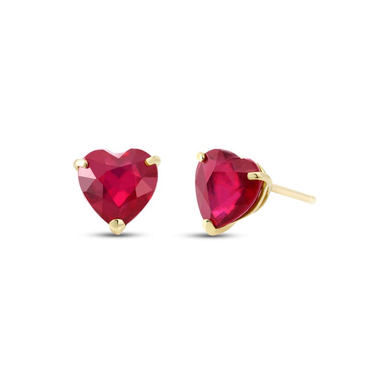 QP Jewellers Ruby Stud Earrings 2.9ctw in 9ct Gold - 4159Y